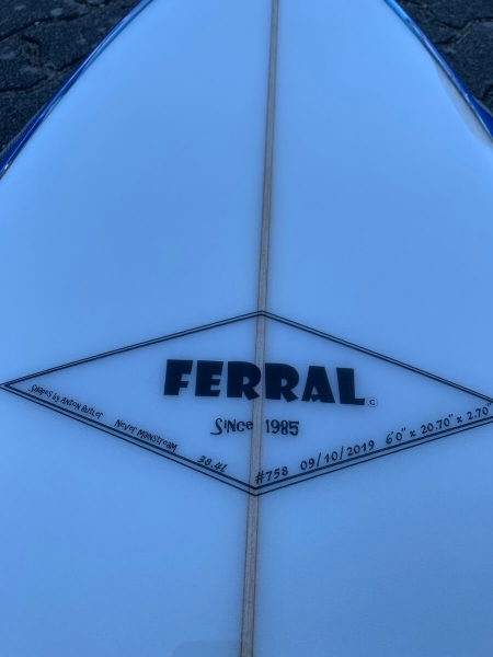 Ferral Surfboards #758 Pistol Whip 6´0